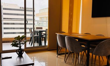 APARTAMENTO EN RENTA AMOBLADO EN PORTAL DE GENOVESE, BARRANQUILLA