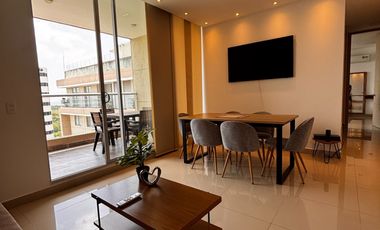 APARTAMENTO EN RENTA AMOBLADO EN PORTAL DE GENOVESE, BARRANQUILLA