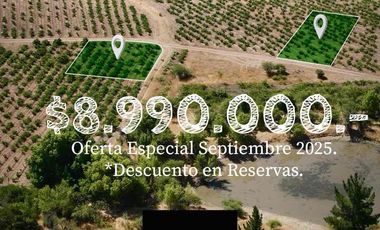 Venta de Parcelas en Cauquenes a $8.990.000.- con Rol