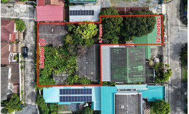 Prime Commercial Land in Muang Thong Thani – Road Access from both sides of the Plot! 226 sq.w. Chaeng Watthana-Pak Kret 33 Suitable for any type of B