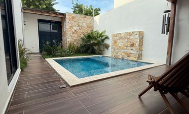 Casa en Venta de Una Planta en Temozón Norte