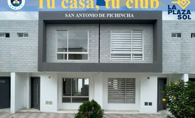 HERMOSA CASA DE VENTA EN SAN ANTONIO DE PICHINCHA!!