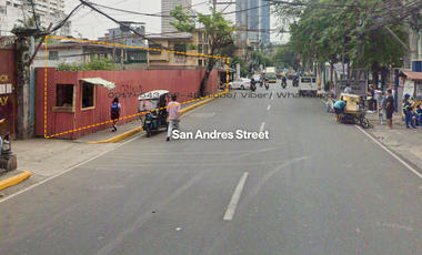 For Sale Prime Commercial Vacant Corner Lot in Malate Manila City