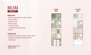 Bolera Homes, Casas en venta Temozón Norte Mérida Yucatán