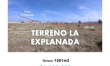 Oportunidad Única: Terreno en Zona Comercial y Habitacional Atrás de Plaza Explanada.