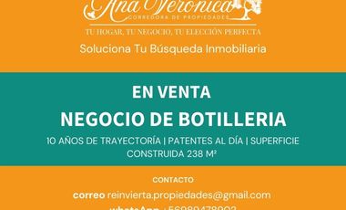 Se vende negocio de botillería y Mini-Market con propiedad comercial incluida,Santiago Centro