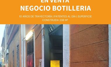 Se vende negocio de botillería y Mini-Market con propiedad comercial incluida,Santiago Centro