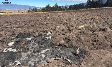 Venta de terreno con invernaderos en Carchi sector García Moreno