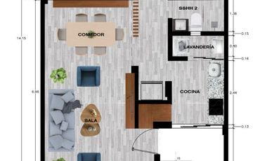 GRAN OPORTUNIDAD EN SAN BARTOLO🤩 ESTRENO‼️ LINDO Y ACOGEDOR DEPARTAMENTO CERCA AL MAR🏄‍♀️