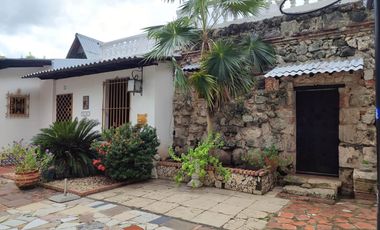 CÓD. 1087. CASA ESTILO COLONIAL A LA VENTA EN LA PROVIDENCIA, CARTAGENA DE INDIAS.