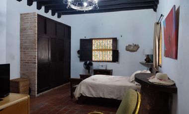 CÓD. 1087. CASA ESTILO COLONIAL A LA VENTA EN LA PROVIDENCIA, CARTAGENA DE INDIAS.