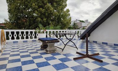 CÓD. 1087. CASA ESTILO COLONIAL A LA VENTA EN LA PROVIDENCIA, CARTAGENA DE INDIAS.