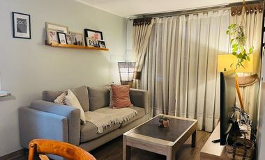 Se vende lindo departamento,primer piso, comuna de. sector Pie Andino, Pte.. Alto, a 5 minutos Mall Tobalaba, casi nuevo