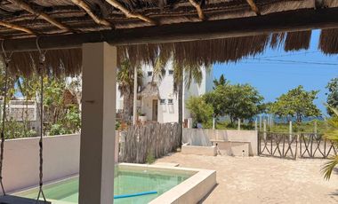 Casa en Venta a solo 30 metros del Mar de Santa Clara Yucatán
