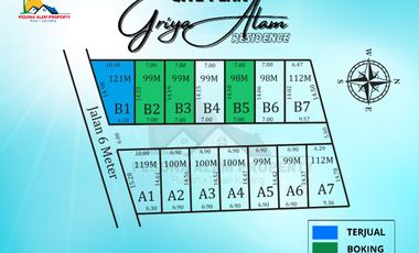 PROMO RUMAH MURAH GRIYA ALAM RAJABASA belakang SMA 13