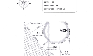 VENTA TERRENO HABITACIONAL en El Encino Residencial & Golf Lote 22