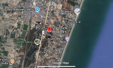 Directly opposite Cha-Am Provincial Waterworks Office – High-Potential Location! (10 M THB/RAI)