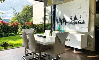 Casa amoblada en arriendo en Alto de Palmas, Envigado