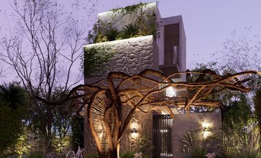 Casa OX – Residencia de lujo frente al Parque Nacional del Jaguar en Tulum | 4 Recámaras | Inversión con plusvalía y renta vacacional