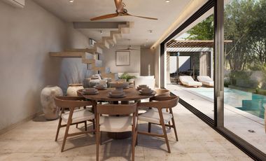 Casa OX – Residencia de lujo frente al Parque Nacional del Jaguar en Tulum | 4 Recámaras | Inversión con plusvalía y renta vacacional