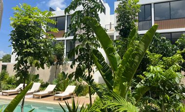 Departamento en venta entrega inmediata Temozon Norte , Mérida