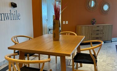 Apartamento en renta amueblado con vista a a la Bolsa Mexicana de Valores