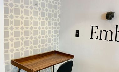 Apartamento en renta amueblado con vista a a la Bolsa Mexicana de Valores