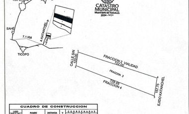 Terreno en venta ideal para desarrollo en venta sobre carretera Mérida - Cancun