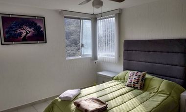 Departamento amueblado en  Lomas Tetela,Cuernavaca Morelos
