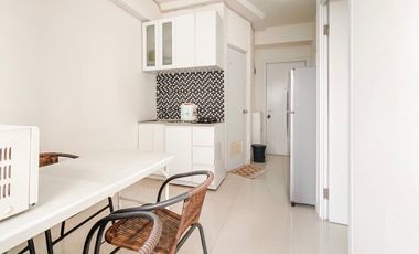 The Green Pramuka Apartment Mall tower Full Furnish