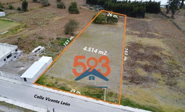 Terreno de Venta en Latacunga