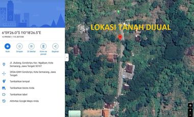 Tanah Ngaliyan Murah Butuh Uang