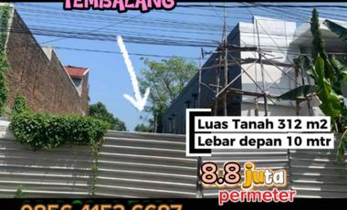 Tanah lingkungan kos di Ring 1 Tembalang