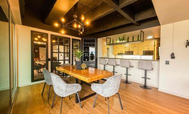 RENTO PENTHOUSE AMOBLADO EN EL POBLADO