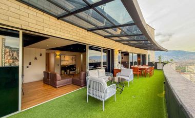 RENTO PENTHOUSE AMOBLADO EN EL POBLADO