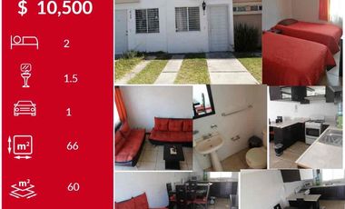 Renta casa totalmente amueblada ¡entra y vive ya!