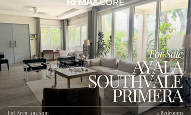 FOR SALE: 4BR House and Lot in Ayala Southvale Primera