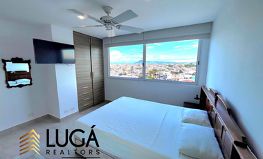 Departamento amoblado con vista al mar en renta Sector Playa Murciélago, Manta, Ecuador
