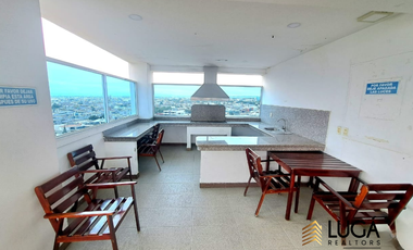 Departamento amoblado con vista al mar en renta Sector Playa Murciélago, Manta, Ecuador