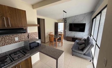 SE ARRIENDA APARTAMENTO VÍA AL AEROPUERTO EL EDÉN - AMOBLADO