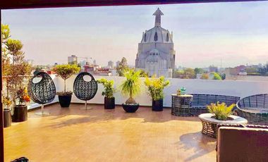 RENTO DEPARTAMENTO DEL VALLE SUR UN  PENTHOUSE CON ROOF GARDEN  PRIVADO