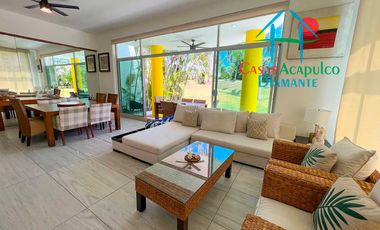 Casa con alberca privada, jardín y acceso al campo de golf. Xcaret 65