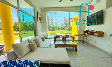 Casa con alberca privada, jardín y acceso al campo de golf. Xcaret 65