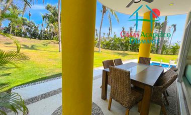 Casa con alberca privada, jardín y acceso al campo de golf. Xcaret 65