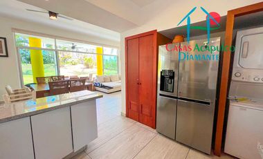 Casa con alberca privada, jardín y acceso al campo de golf. Xcaret 65