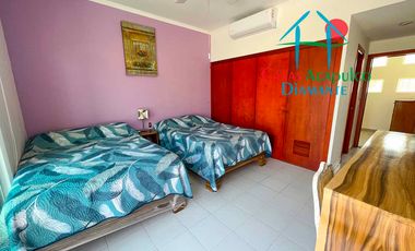 Casa con alberca privada, jardín y acceso al campo de golf. Xcaret 65