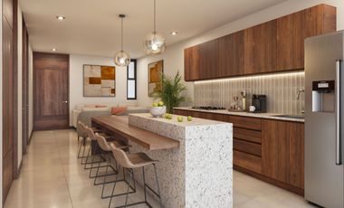 Departamento en venta de 1 habitación en Mérida Temozon de oportunidad