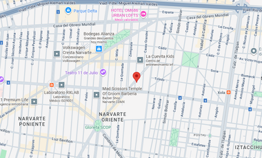 Departamento en Av. Universidad 70, Narvarte Poniente, Ciudad de México, CDMX, México