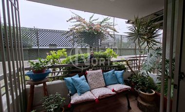 SE VENDE ACOGEDOR DEPTO EN BARRIO RESIDENCIAL DE ÑUÑOA