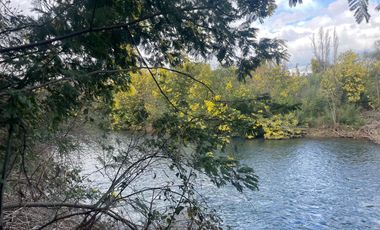 Venta linda parcela 2 hectáreas con cabaña y orilla de Río Cato - Chillán